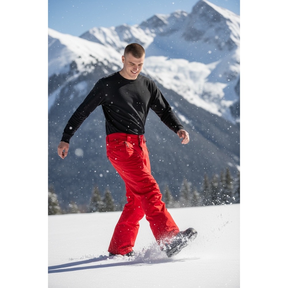 DC Shoes Women's Red Ski Snowboard‎ Pants Medium Waterproof 5000mm